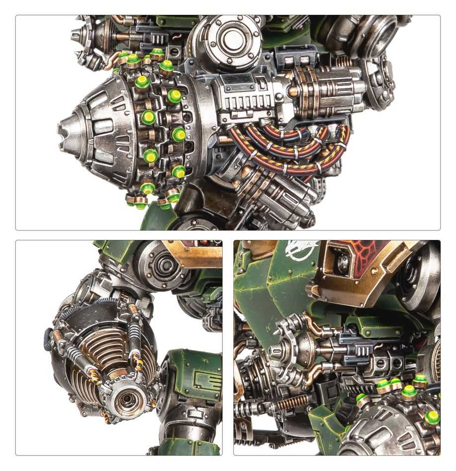 WARHAMMER The Horus Heresy: Saturnine Siege Dreadnought – Ophion Configuration