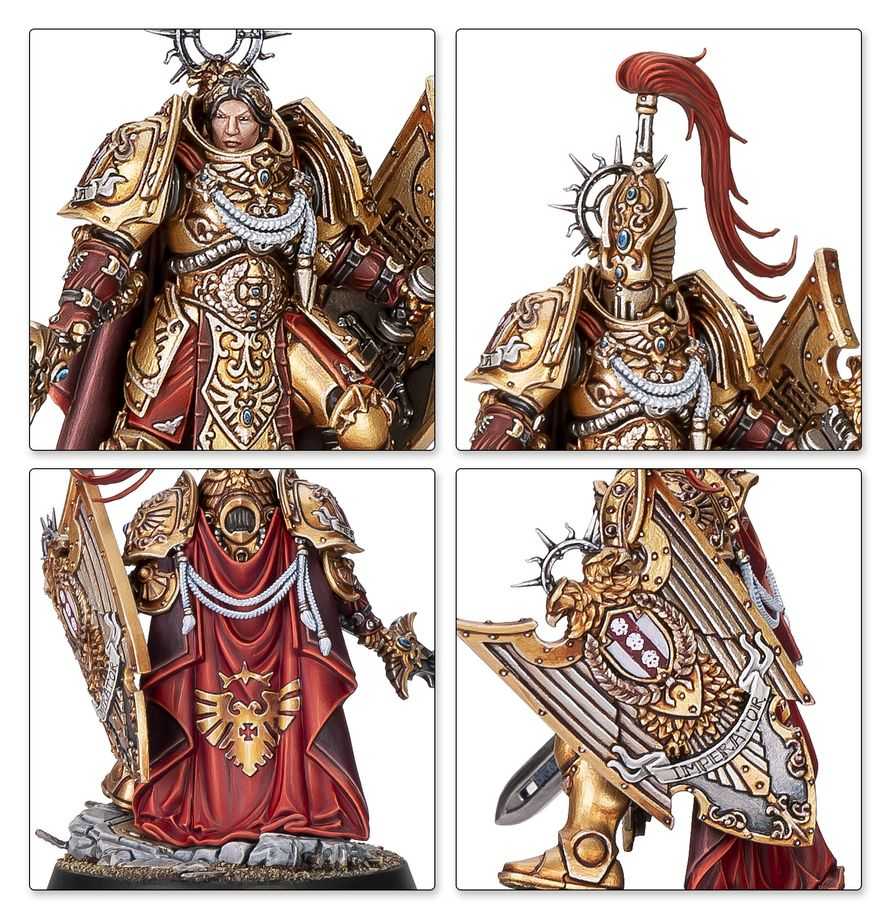 WARHAMMER 40K Custodes: Shield Captain