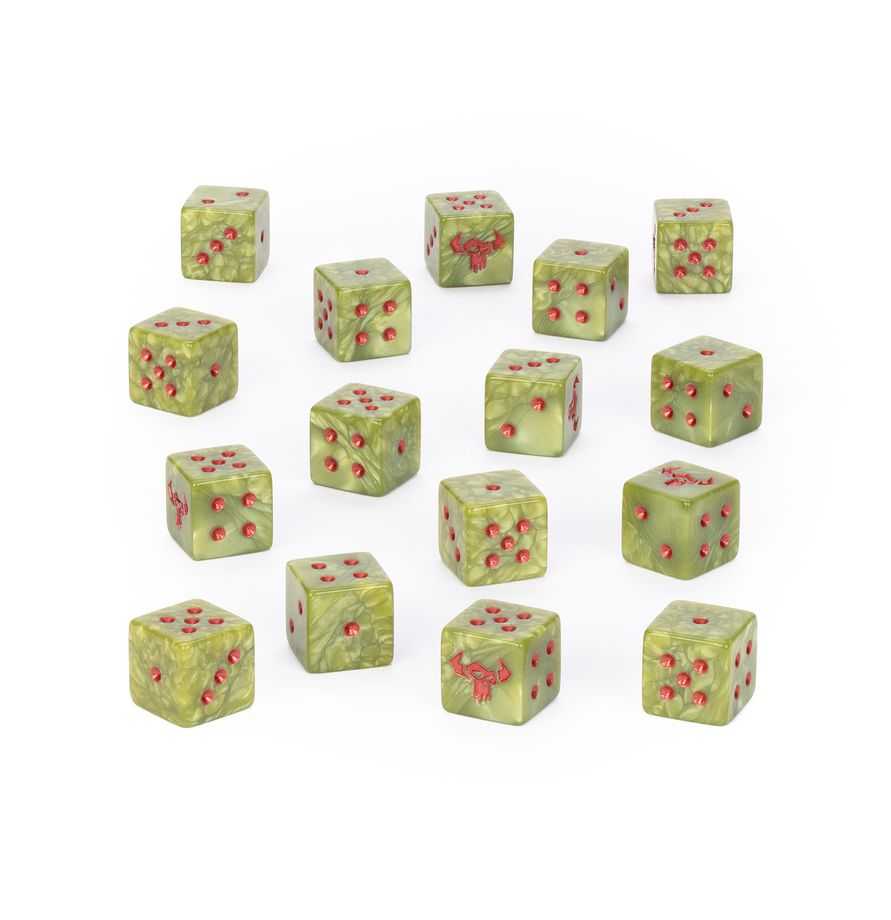 WARHAMMER 40K: Orks Dice