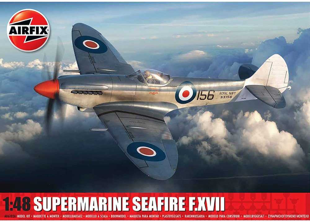 1:48 AIRFIX SUPERMARINE SEAFIRE F.XVII
