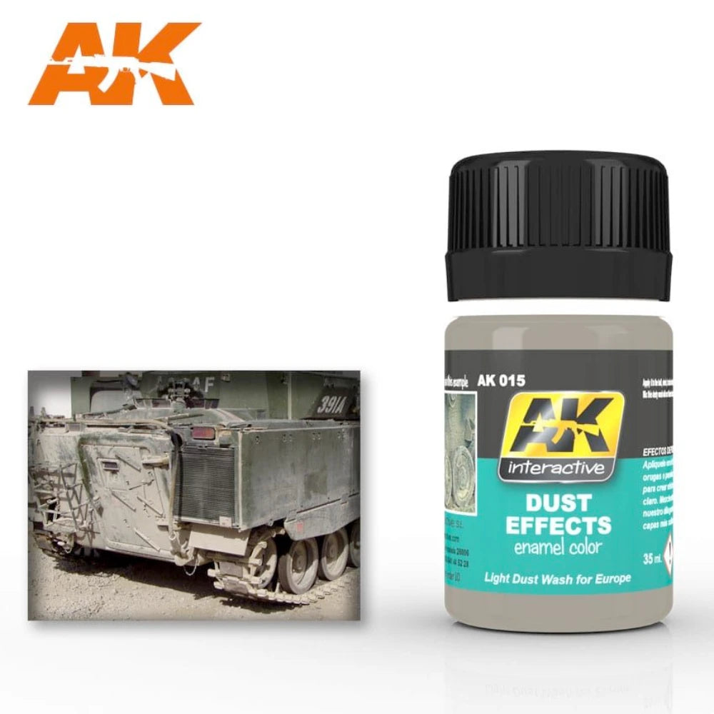 AK Interactive - Weathering Products - Dust Effects 35ml