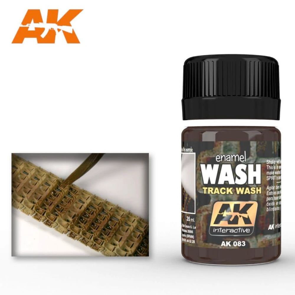 AK Interactive - Weathering Products - Track Wash 35ml