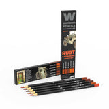 AK Interactive Weathering: Rust And Streaking Watercolour Pencil Set
