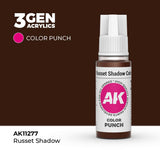 AK Interactive Colour Punch: Russet Shadow 17 ml Acrylic Paint 3rd Generation