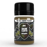 AK Interactive AK14004 Dark Earth Enamel Liquid Pigment 35ml