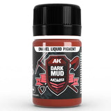 AK Interactive AK14013 Dark Mud Enamel Liquid Pigment 35ml