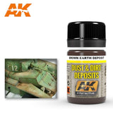 AK Interactive - Weathering Products - Dust & Dirt Deposit 35ml