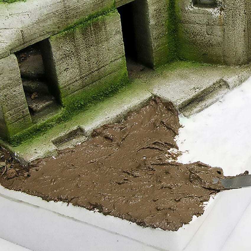 AK Interactive Dioramas: Terrains Dark Earth - 250ml