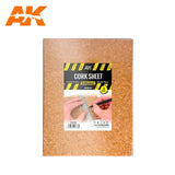 AK Interactive - Building Materials - Cork Sheets Coarse Grained 200x300x3mm