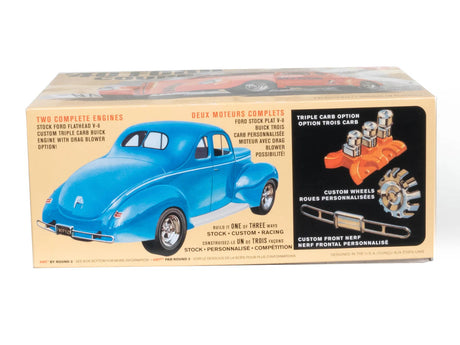 1:25 AMT 1940 Ford Coupe Plastic Model Kit