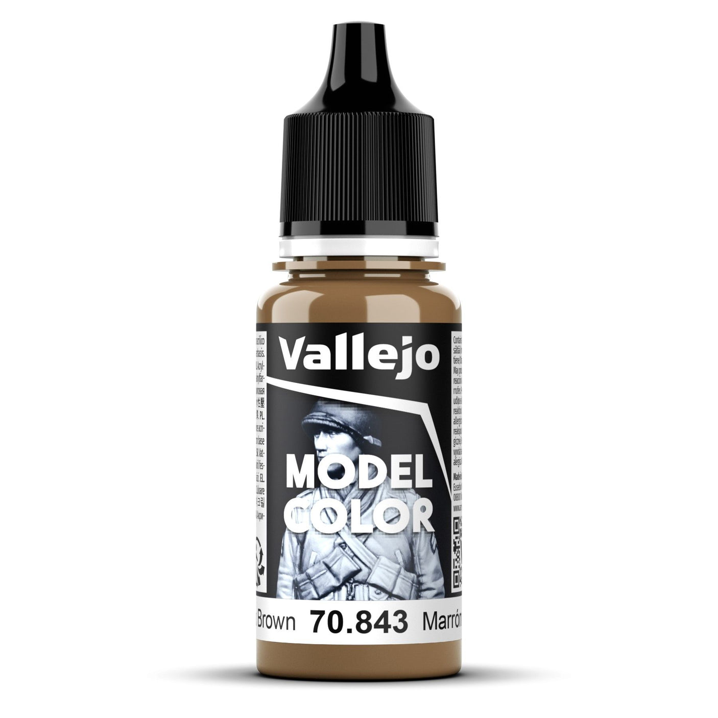 Vallejo - Model Colour - Cork Brown 18ml