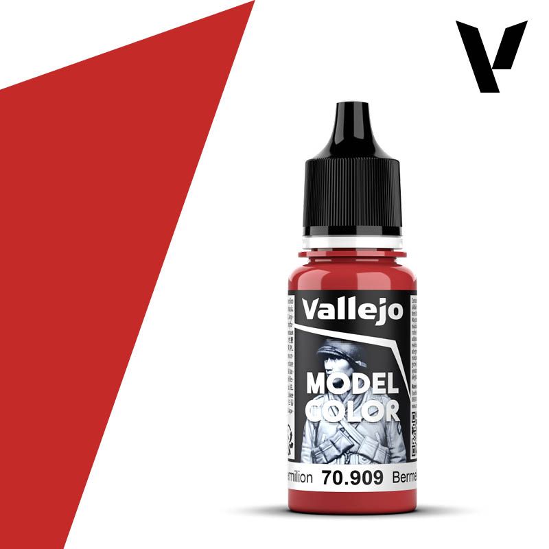 Vallejo - Model Colour - Vermilion 18ml