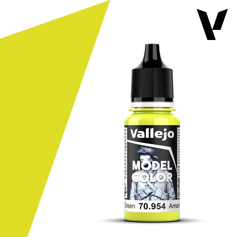 Vallejo - Model Colour - Yellow Green 18ml