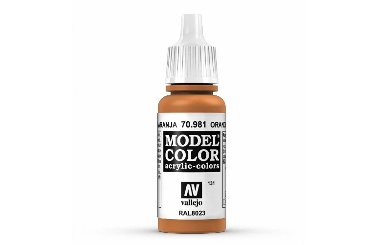 Vallejo Model Colour - Orange Brown 17 ml