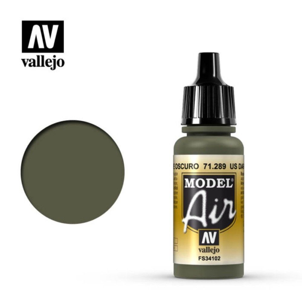 Vallejo - Model Air - US Dark Green 17 ml