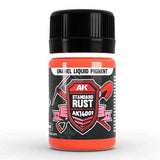 AK Interactive AK14001 Standard Rust Enamel Liquid Pigment 35ml