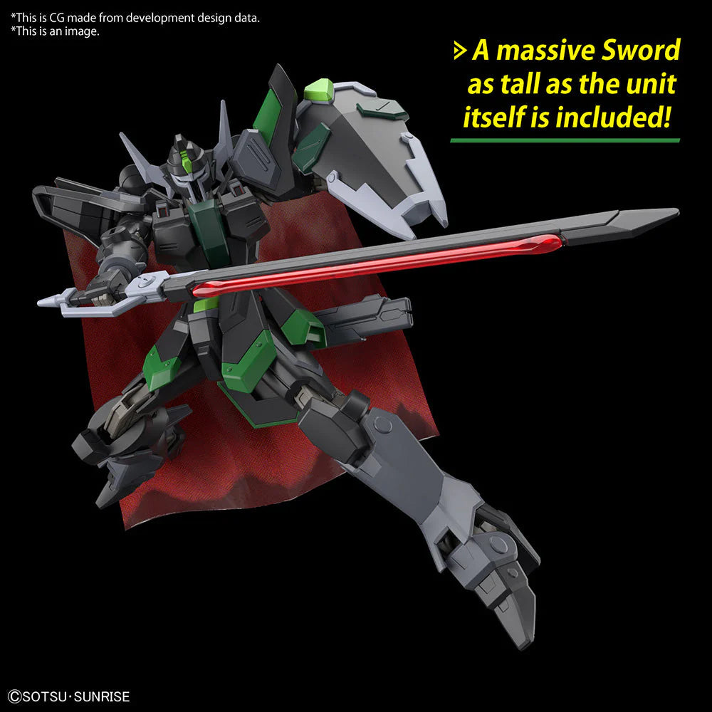 1:144 BANDAI HG GUNDAM BLACK KNIGHT SQUAD Rud-ro.A(GRIFFIN ARBALEST CUSTOM)