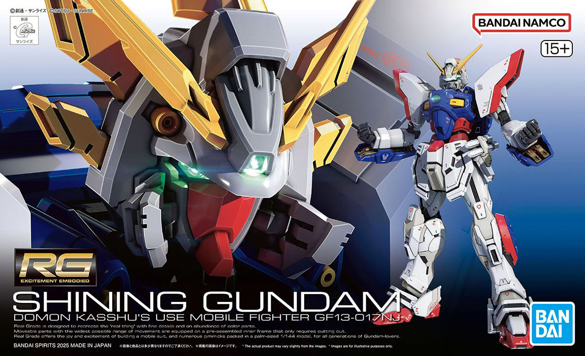1:144 BANDAI RG SHINING GUNDAM