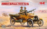 1:35 ICM ANZAC Drivers (1917-1918) (2 Figures) Plastic Model Kit *Australian Decals*