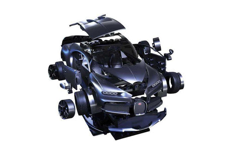 AIRFIX QUICKBUILD BUGATTI CHIRON - BLACK