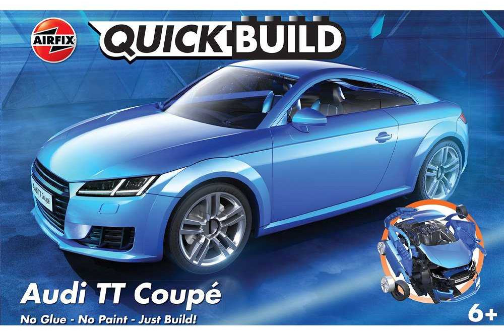 AIRFIX QUICKBUILD AUDI TT COUPE - BLUE