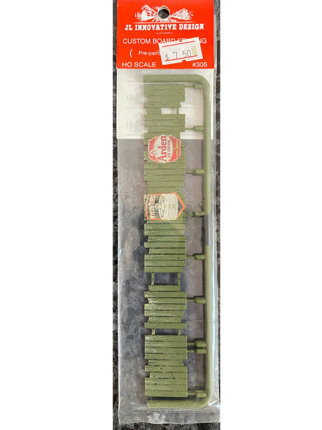 HO SCALE JLI Custom Board Fence