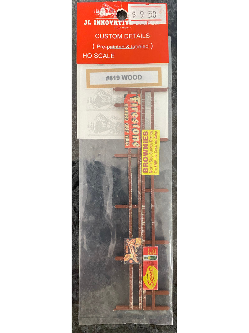 HO SCALE JLI Custom Wood Fence