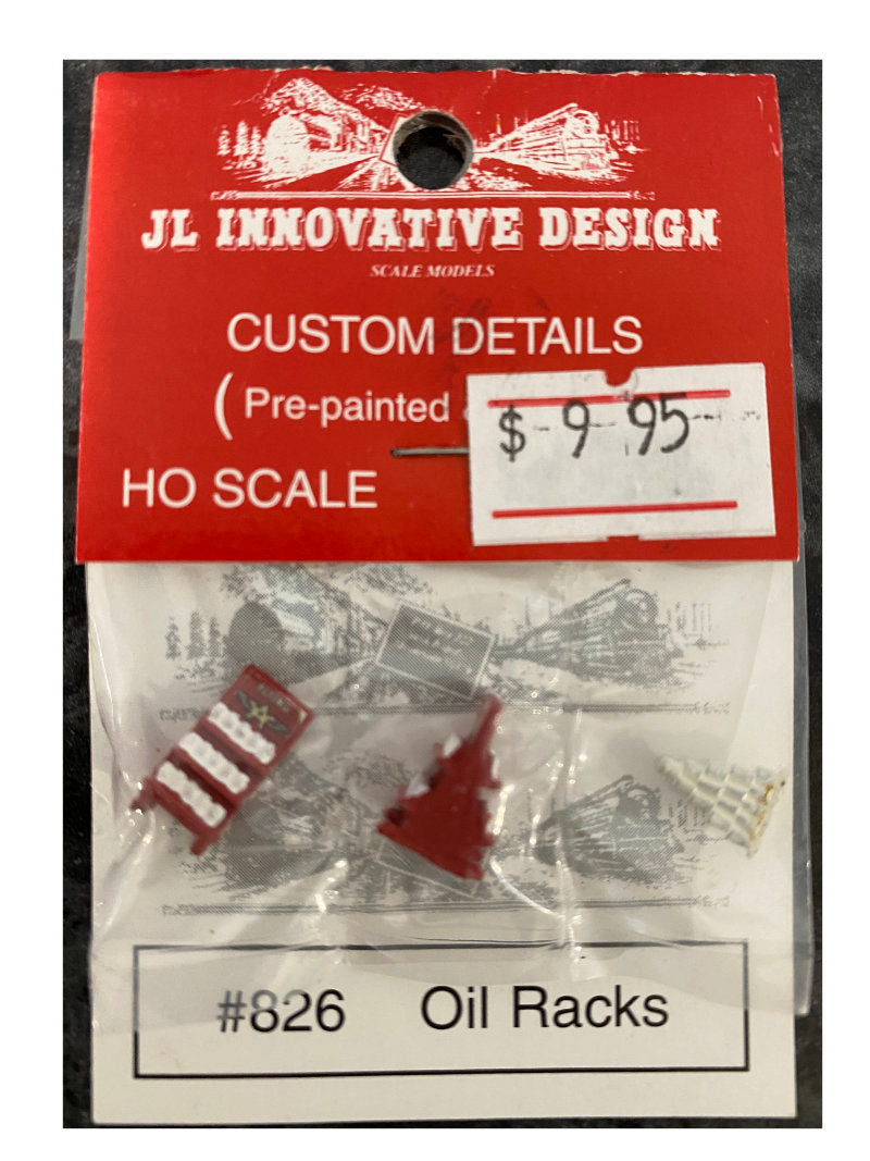HO SCALE JLI Oil Racks – Hobby In Scale