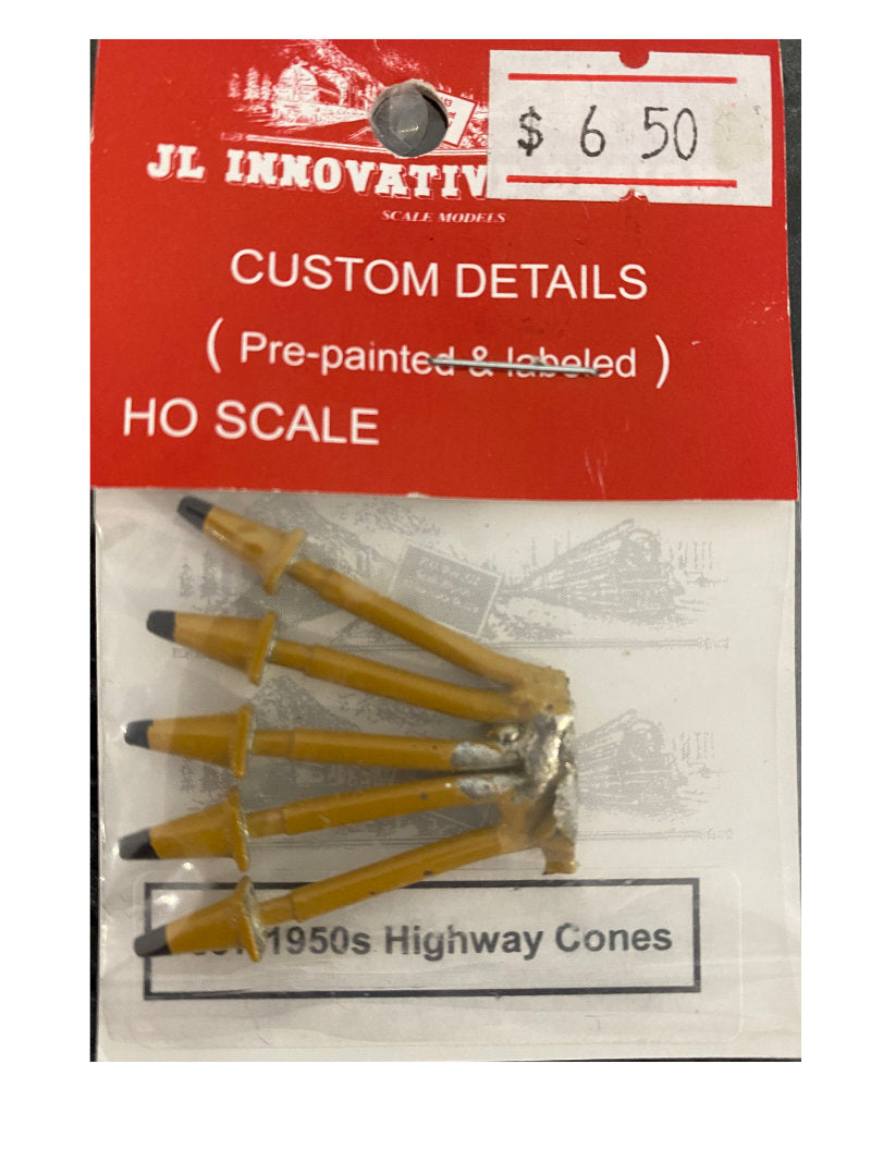 HO SCALE JLI 1950s Highway Cones (5)