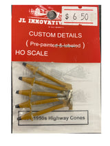 HO SCALE JLI 1950s Highway Cones (5)