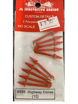 HO SCALE JLI Highway Cones (10)