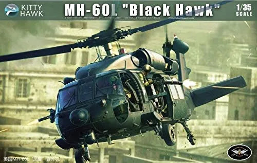 1:35 Kitty Hawk MH-60L "Black Hawk" Plastic Model Kit