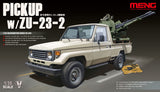 1:35 MENG Pick Up w/ ZU-23-2 Plastic Model Kit