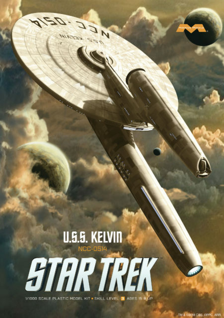 1:1000 Moebius Star Trek: USS Kelvin Plastic Model Kit
