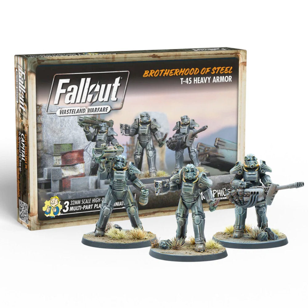 Fallout Wasteland Warfare - Brother of Steel - Heavy Armour