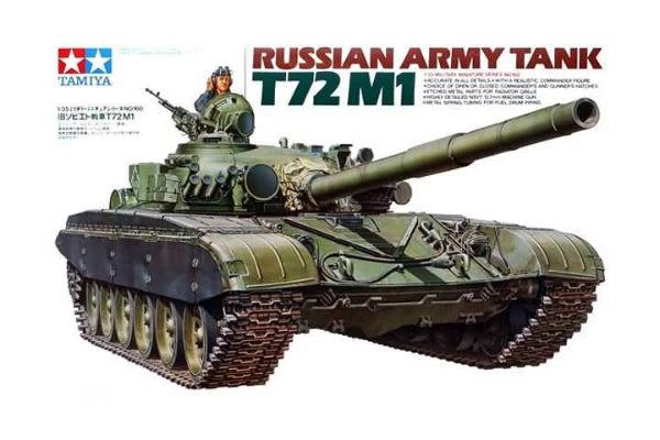 1:35 TAMIYA Russian Army Tank T72M1