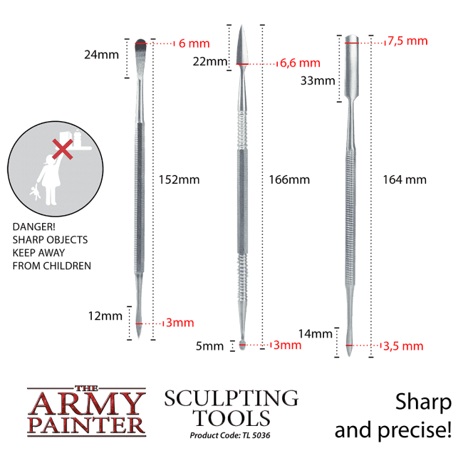 The Army Painter Tools: Sculpting Tools