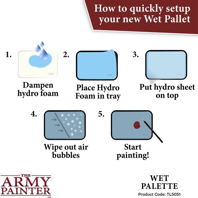 The Army Painter Tools: Wet Palette