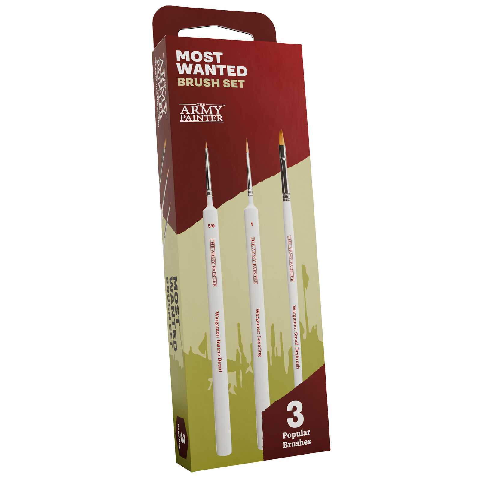 The Army Painter Most Wanted Brush Set