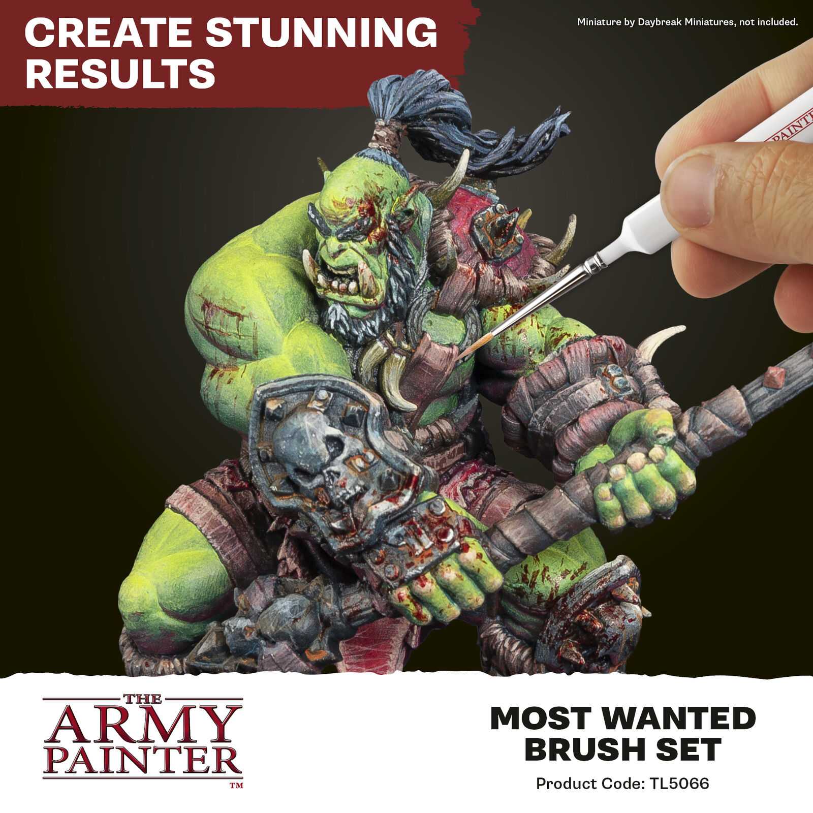 The Army Painter Most Wanted Brush Set