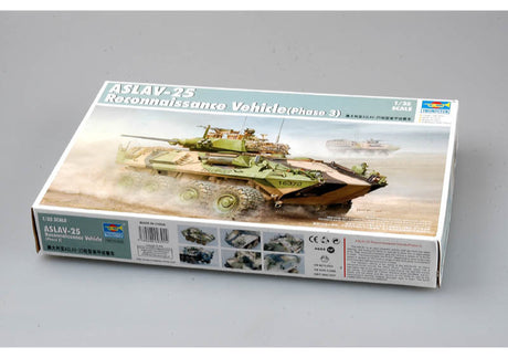 1:35 TRUMPETER ASLAV-25 (Reconnaissance) Plastic Model Kit *Australian Decals*