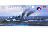 1:350 TRUMPETER HMCS Huron Destroyer 1944 Plastic Model Kit *Australian Decals*