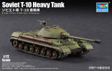 1:72 TRUMPETER Soviet T-10 Heavy Tank Plastic Model Kit