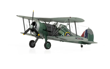 1:72 AIRFIX GLOSTER GLADIATOR MK.I/MK.II Plastic Model Kit (New Decals 2024)