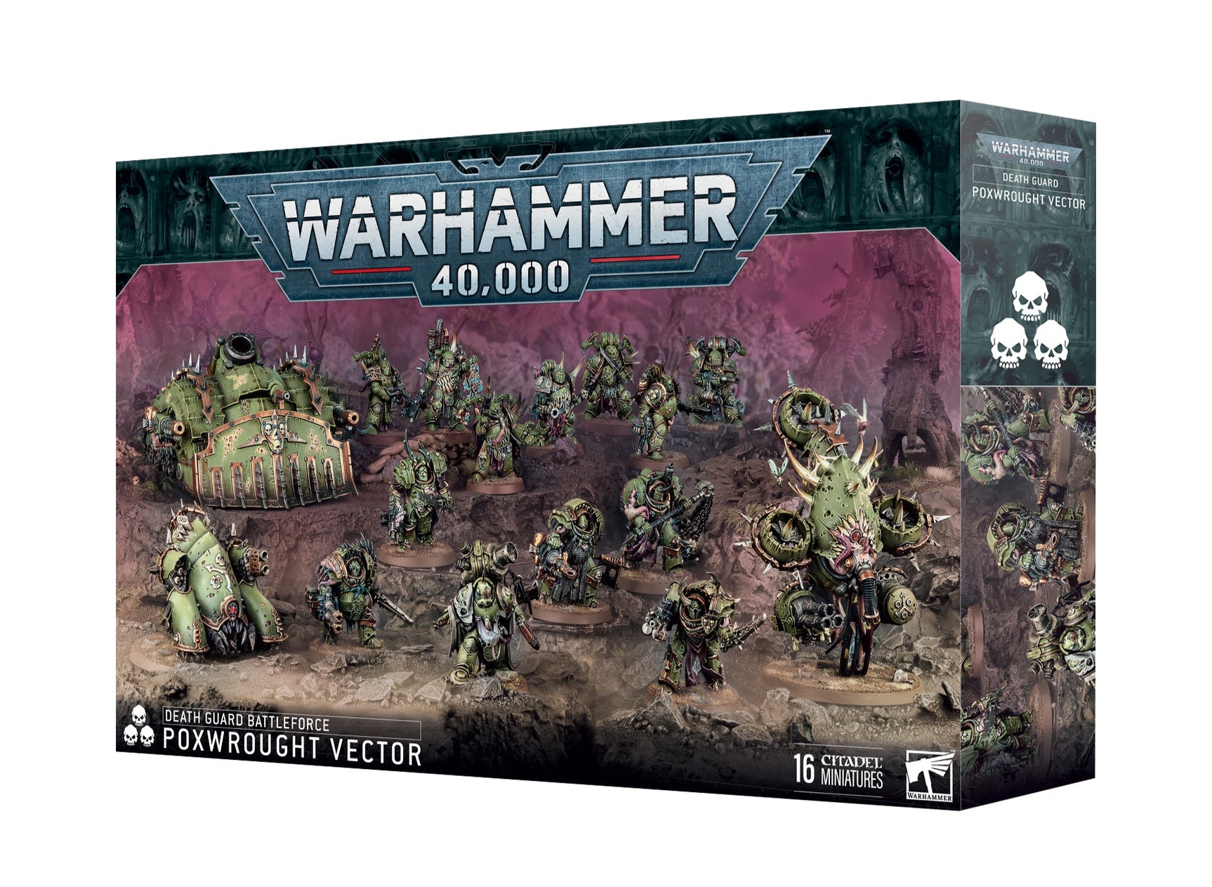 WARHAMMER 40K Death Guard: Poxwrought Vector Battleforce