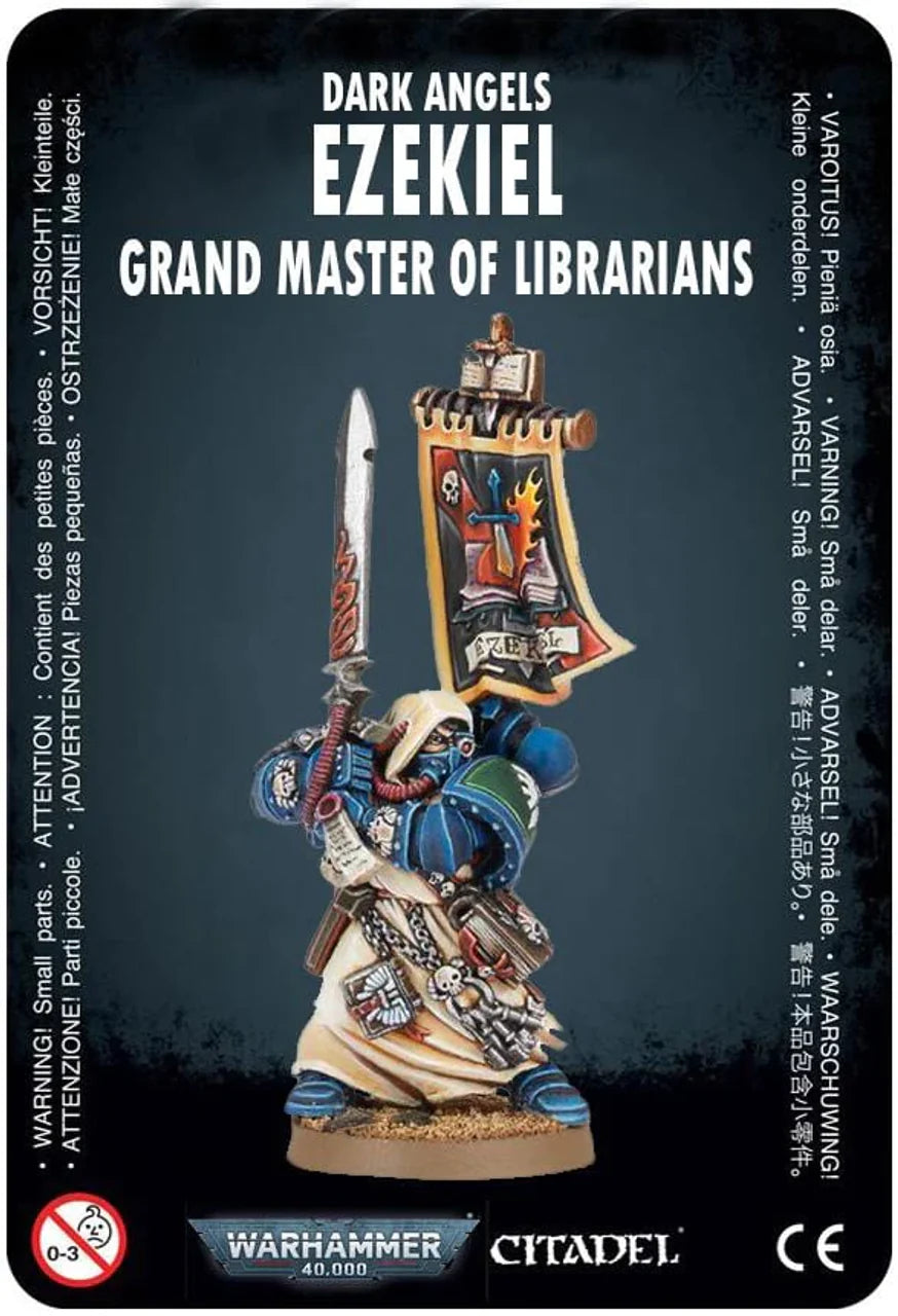WARHAMMER 40K Dark Angels: Ezekiel, Grand Master of Librarians