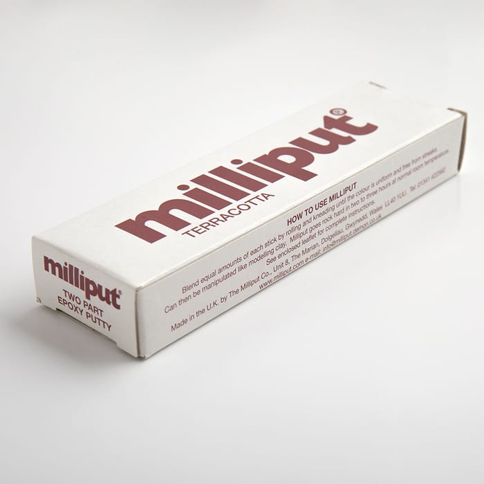Milliput Terracotta 2 Part Putty