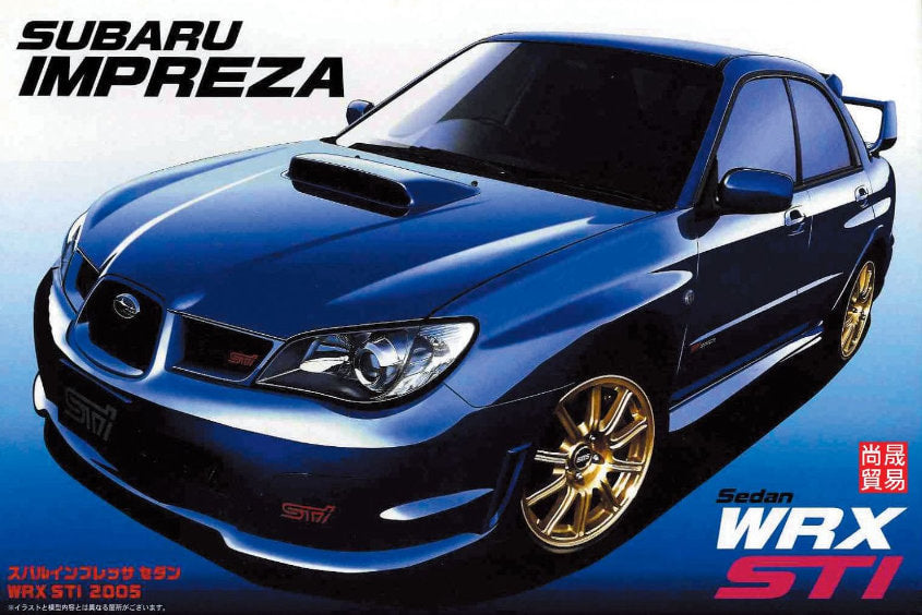 1:24 Fujimi Subaru (GH-GDB) New Impreza Sedan WRX STi (ID-83) Plastic Model Kit