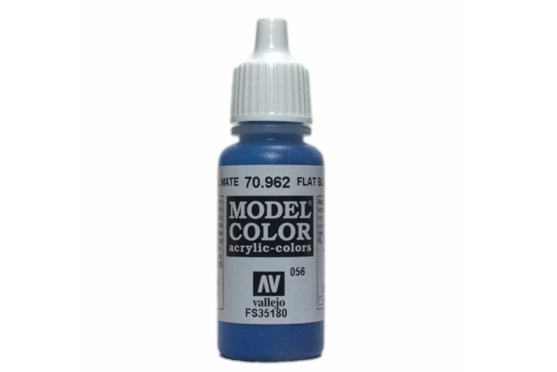 Vallejo Model Colour - Flat Blue 17 ml Acrylic Paint