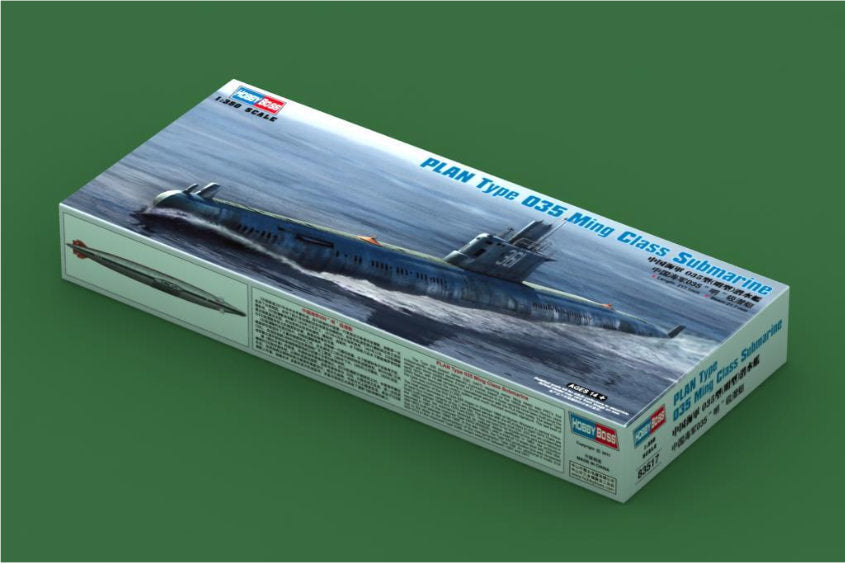 1:350 HobbyBoss PLA Navy Type 035 Ming Class Plastic Model Kit